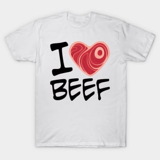 I Love Beef T-Shirt